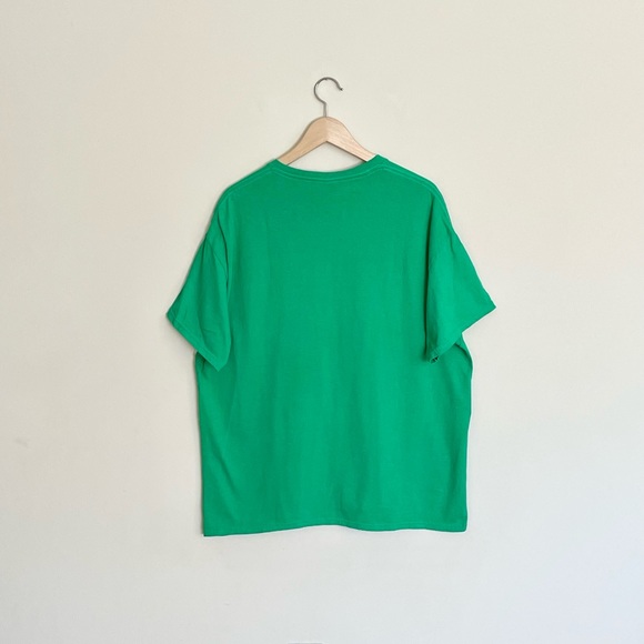 The Lawn Ranger Rides Again Riding Lawnmower Funny Green T Shirt Adult size XL - Picture 4 of 6